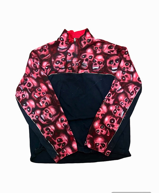 Skull Pile Quarter Zip